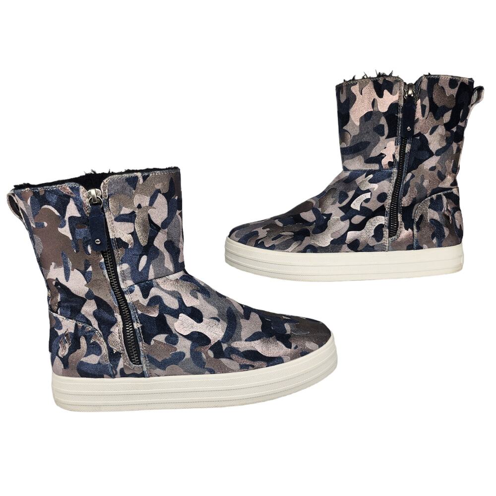 Gorpcore Camouflage Sneaker Boots Womens 8 Winter Snow Moon Utility Platform